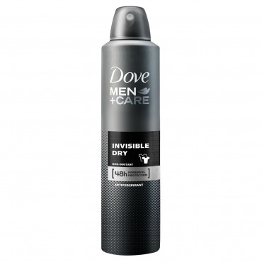 Deodorant spray Dove Men+Care Invisible Dry 250 ml