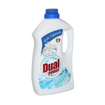 Detergent lichid Dual Power- Muschio Bianco 24 spalari 1.680l 