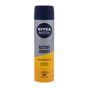 Deodorant antiperspirant spray Nivea Men Active Energy 150 ml
