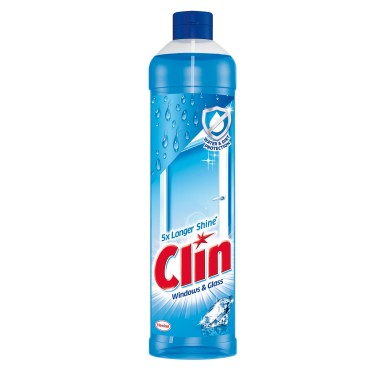 Detergent geamuri Clin Windows & Glass Blue rezerva 500 ml
