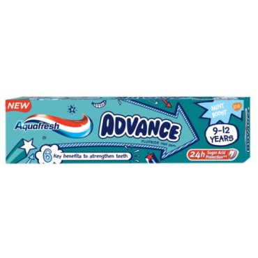 Pasta de dinti Aquafresh Advance 9-12 ani 75 ml 